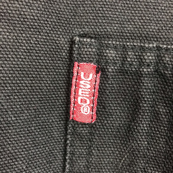 Get Used Black Denim Jacket - Picture 4 of 7